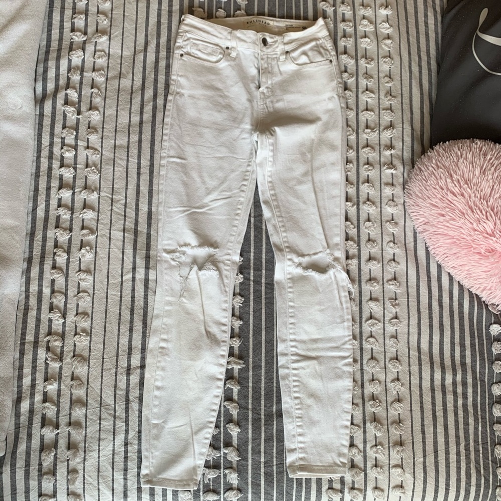 PacSun Bullhead Mid Rise Skinniest Ankle Jeans